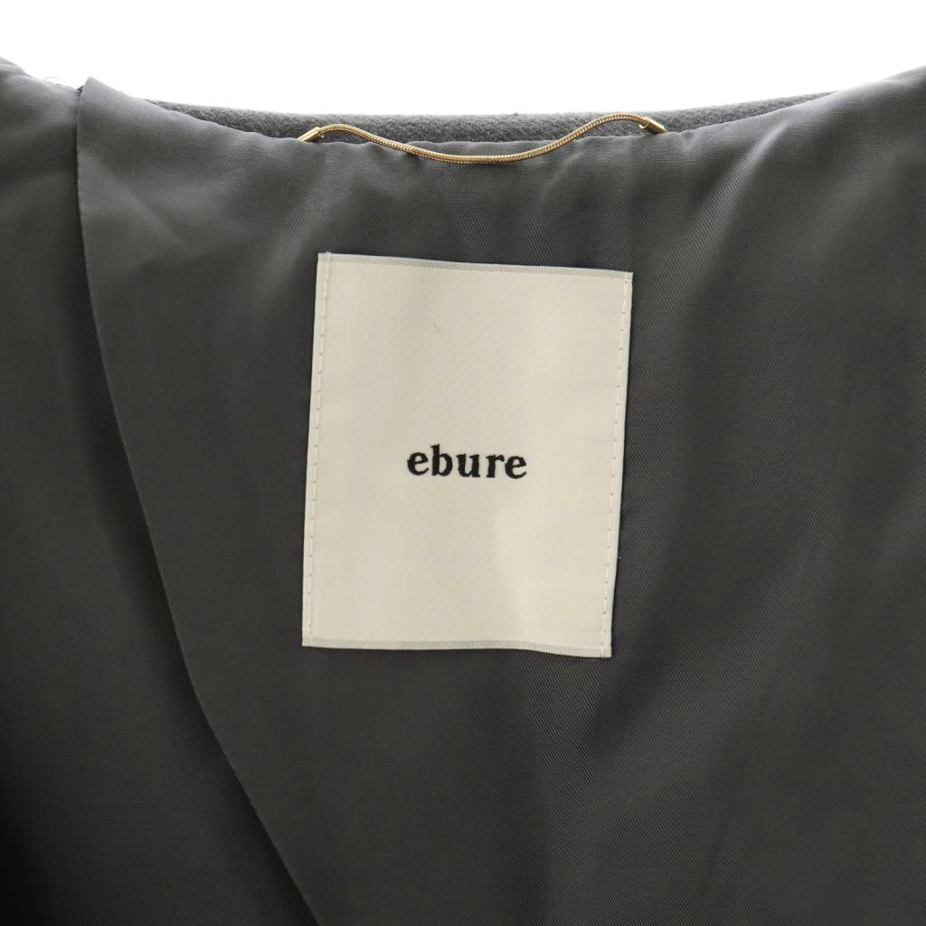エブール ebure ミディアムリネンツイル ジャケット テーラード