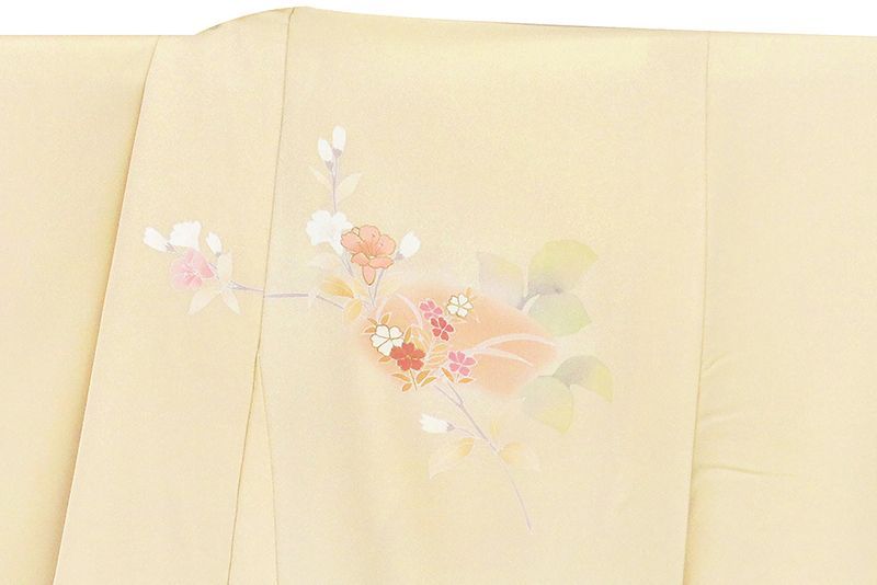 平和屋着物○訪問着 作家物 紬地 霞吉祥文 正絹 逸品 CAAR6509ze 楽天