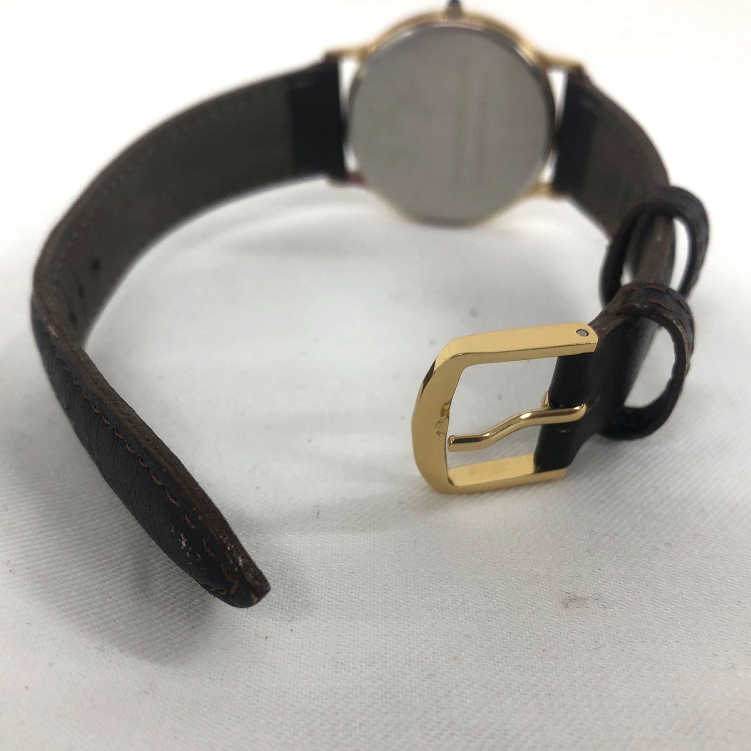 SEIKO Dolce セイコー ドルチェ ゴールド ブラウンベルト 9531-6030 