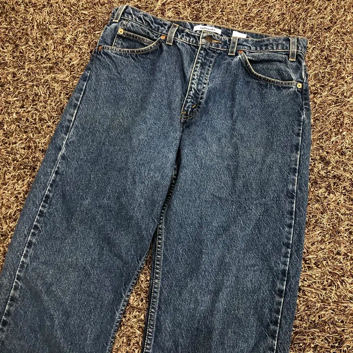 34 LEVI S リーバイス 505 nightwaks ナイトワーク オレンジタブ デニムパンツ