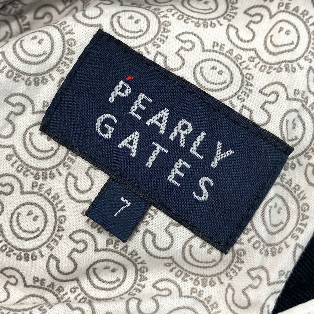 新品 パーリーゲイツ ロゴ刺繍 ハイパワーストレッチパンツ （W80‐86cm サイズ：7 PEARLY GATES パーリーゲイツ ストレッチパンツ ロゴ