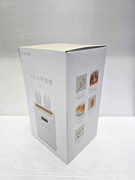 ♥品 アイリスオーヤマ IRIS OHYAMA ふとん乾燥機 カラリエ ツインノズル FK-W2-W 2025年製 ○YR-19461○