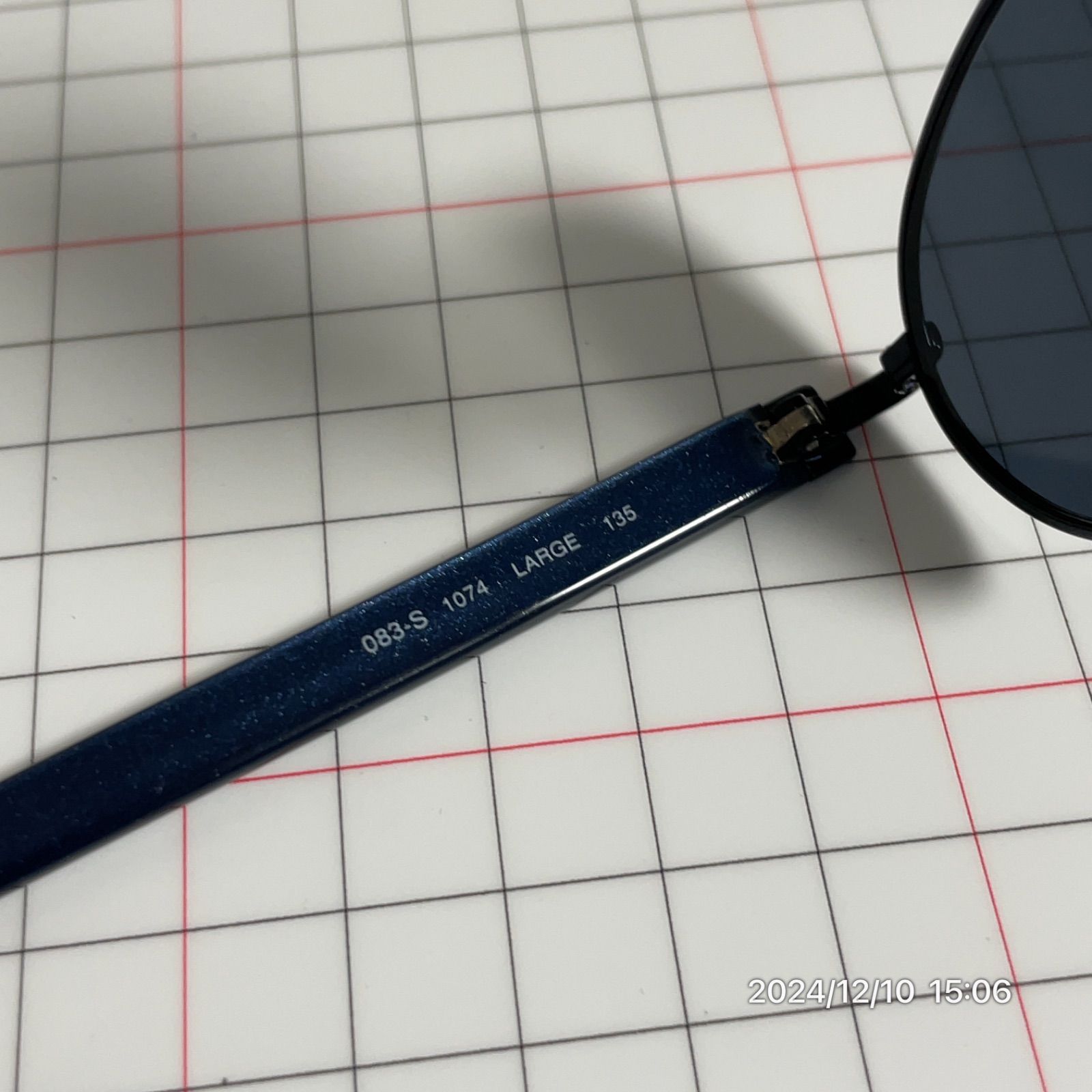 EMPORIO ARMANI エンポリオアルマーニ フルリム オーバル 金属フレーム サングラス メガネ 眼鏡 - メルカリ