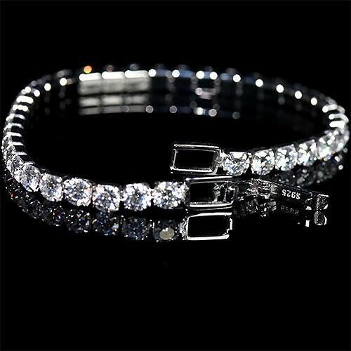 シルバー moissanite