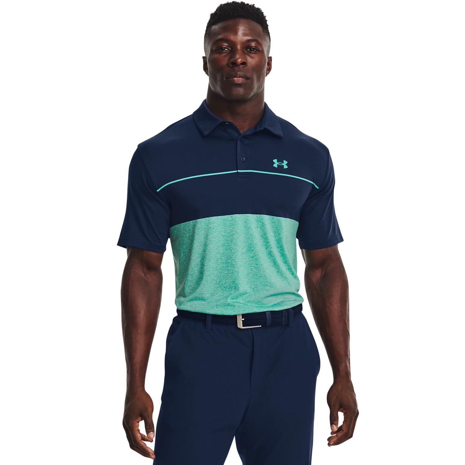 [アンダーアーマー] ポロシャツ UA PLAYOFF POLO 2.0 メンズ Academy/Neptune/Neptune LG [Academy / Neptune / Neptune] [L]