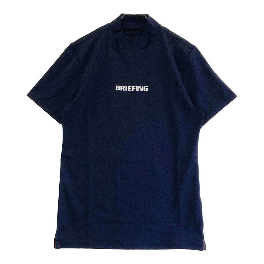 BRIEFING GOLF ブリーフィング 半袖ポロシャツ ブルー系 L
