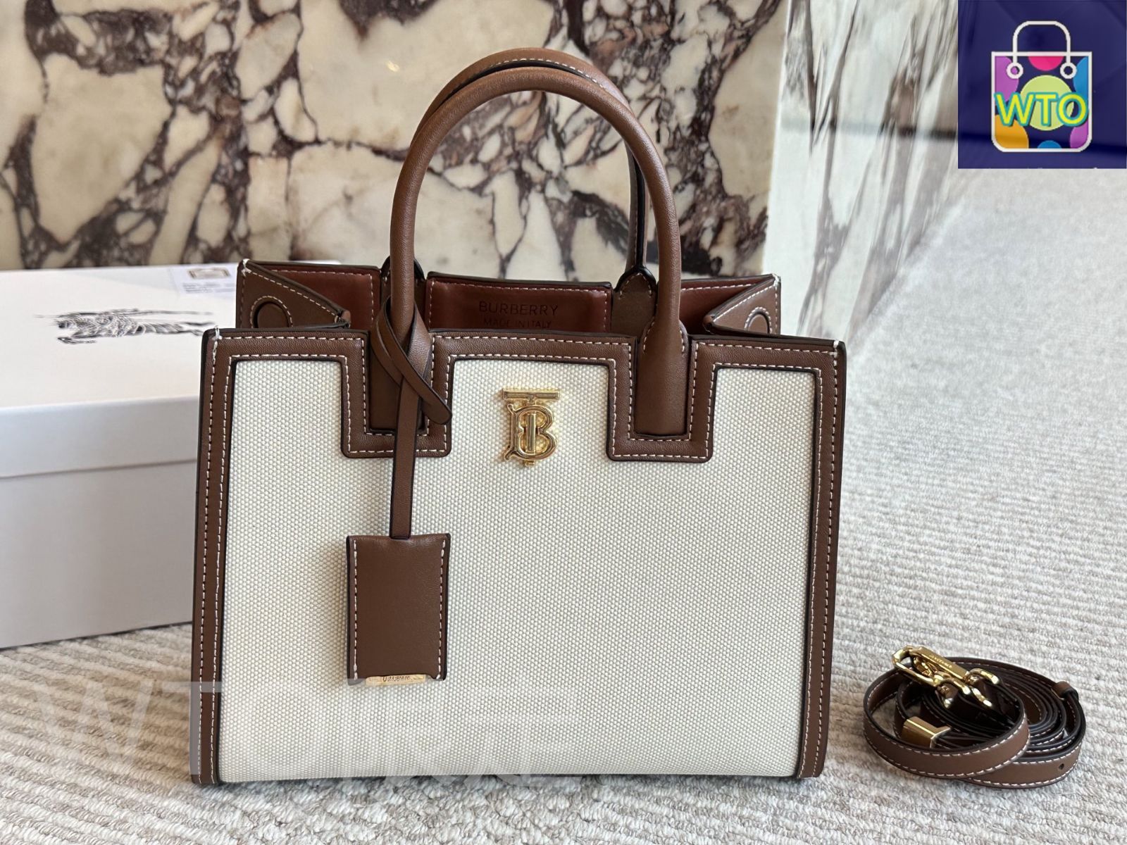 【希少デザイン】BURBERRY バーバリー ハンドバッグ ヴィンテージ ヴィンテージ】バーバリーズ レザー ハンドバッグ 内側 ノヴァ