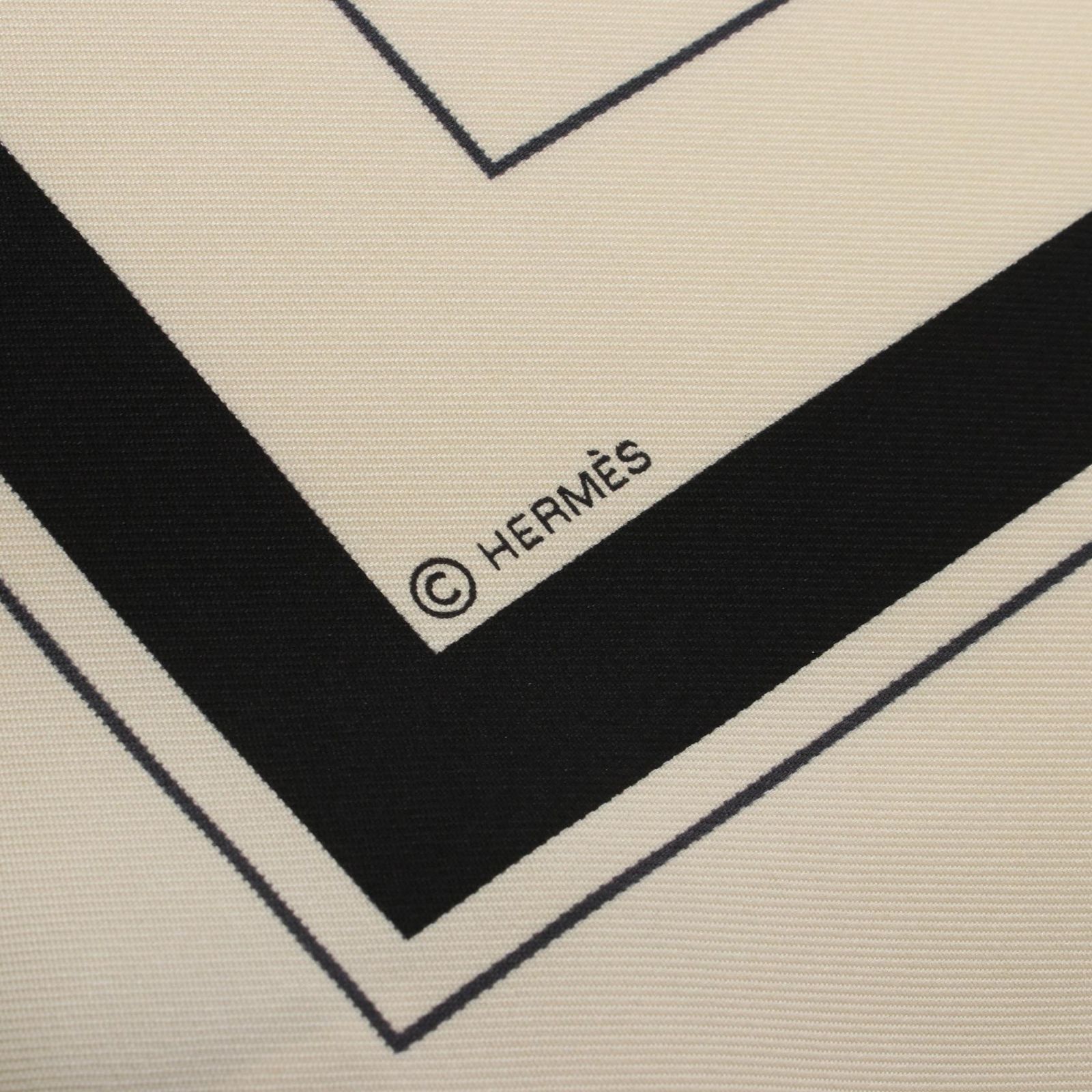 HERMES エルメス カレH80 Ex-Libris フリンジ スカーフ 【公式通販】