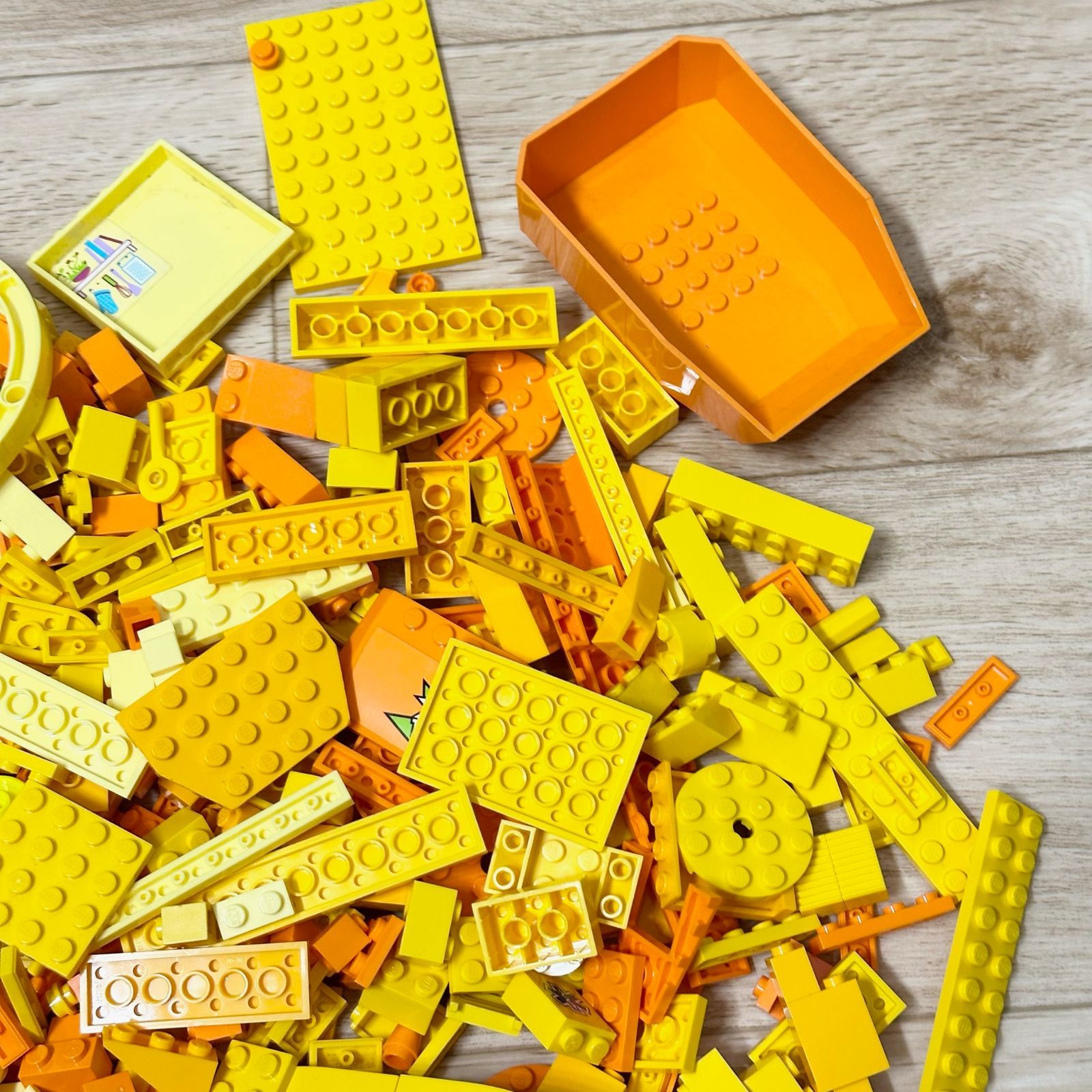 LEGO レゴ イエロー 黄色 オレンジ系 中古 パーツ ブロック ラウンド