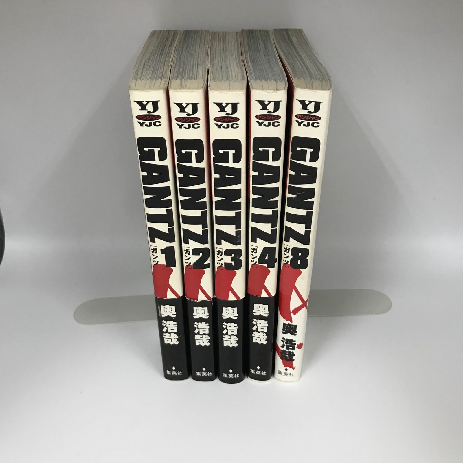 GANTZ ガンツ 1〜4、8巻 5冊セット/奥浩哉/250228/GF08951