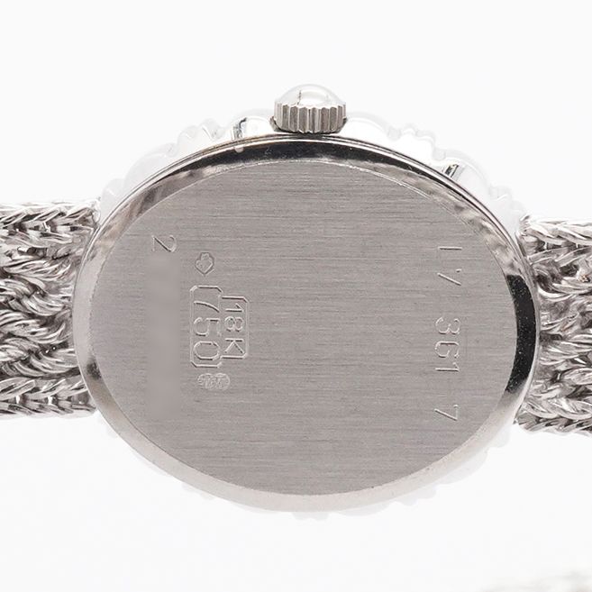 5wwh0129】ロンジン 金時計 L73617 シルバー文字盤【中古】腕時計  