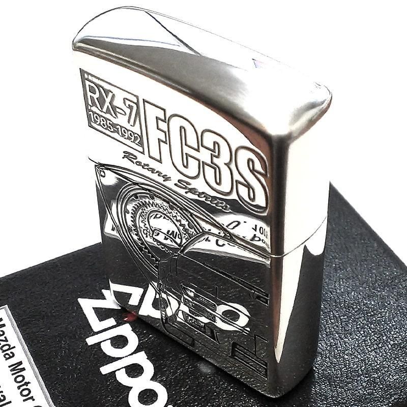 ZIPPO ライター マツダ RX-7 FC3S ジッポ MAZDA SERIES 車 かっこいい ロゴ シルバー エッチング彫刻 おしゃれ 銀燻し  ギフト - メルカリ