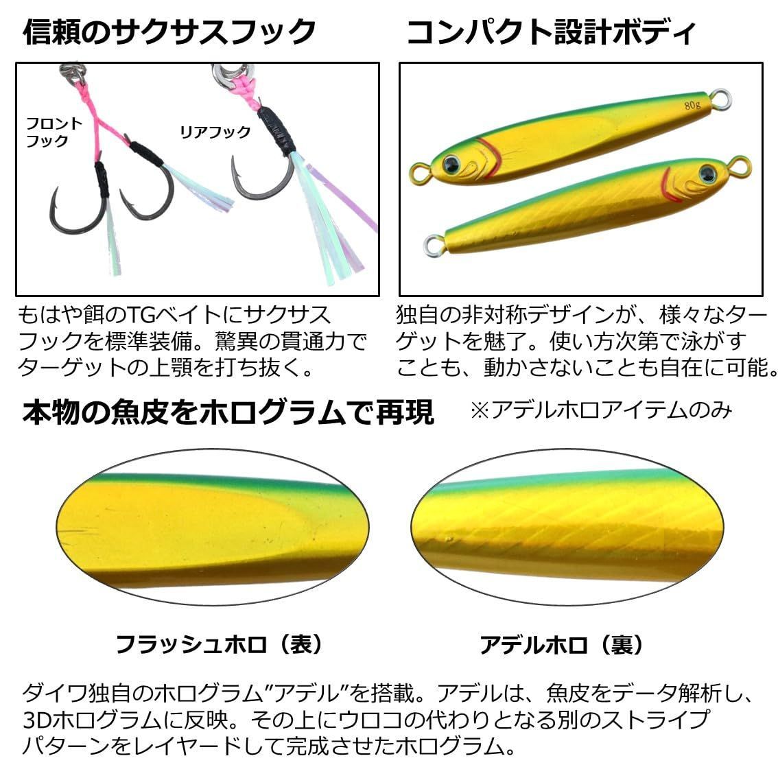 新品 ダイワ(DAIWA) タングステンジグ TGベイトスーパーライト