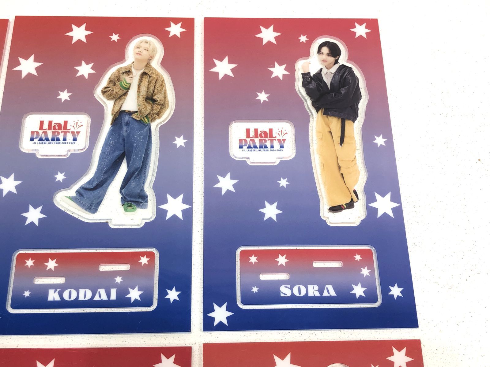 小牧店】LIL LEAGUE LIaL PARTY 全員セット アクスタ アクリルスタンド