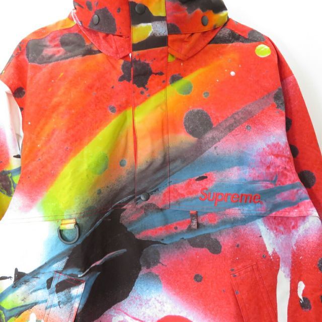 新品級✨Supreme ゴアテックス ラメルジーアノラック マウンテンパーカー Supreme GORE-TEX Anorak Rammellzee Size-S シュプリーム プル