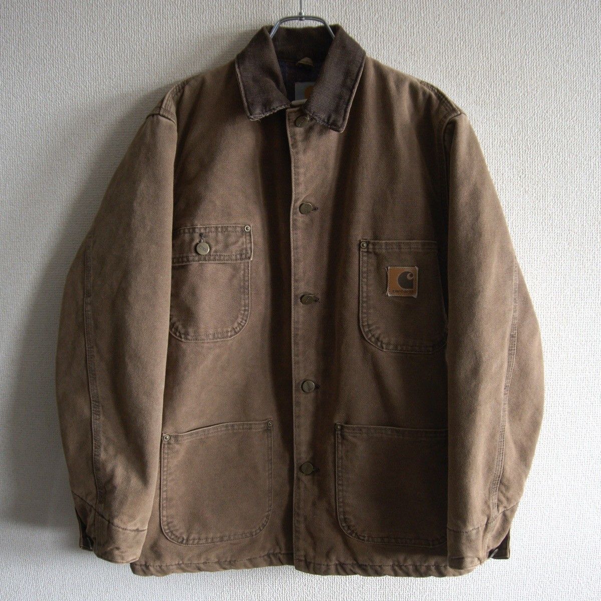 Carhartt チョアコート ダークブラウン C02 CHT Carhartt チョアコート ダークブラウン C02 CHT