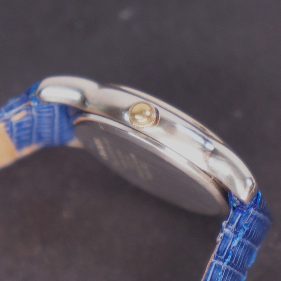 稼働美品】SEIKO LUCENT アンティーク腕時計 電池、ベルト交換済