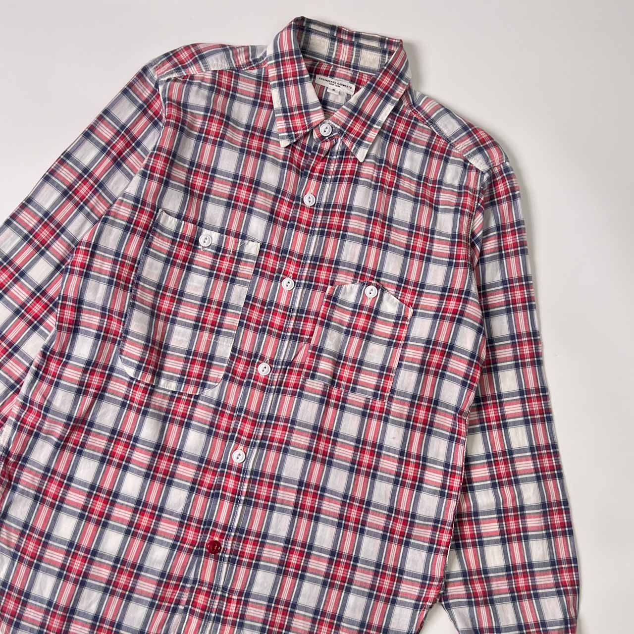 エンジニアードガーメンツ ワークシャツ　チェック　USA S 猫目 ENGINEERED GARMENTS【エンジニアードガーメンツ】Work Shirt