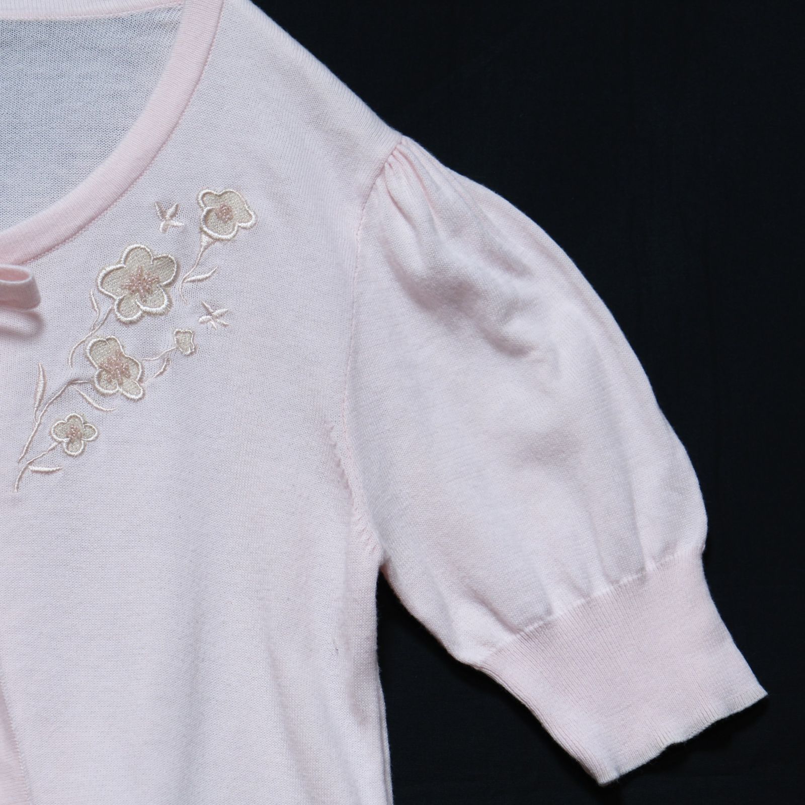 TOCCA 刺繍入り半袖トップス サイズ4(Mサイズ) TOCCA トッカ ワンピース サイズ:0 664-5.OP.TO.SW.0940