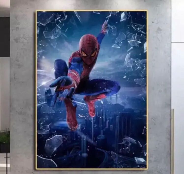 特大】スパイダーマン marvel タペストリー 布ポスター 3D 新品 - メルカリ