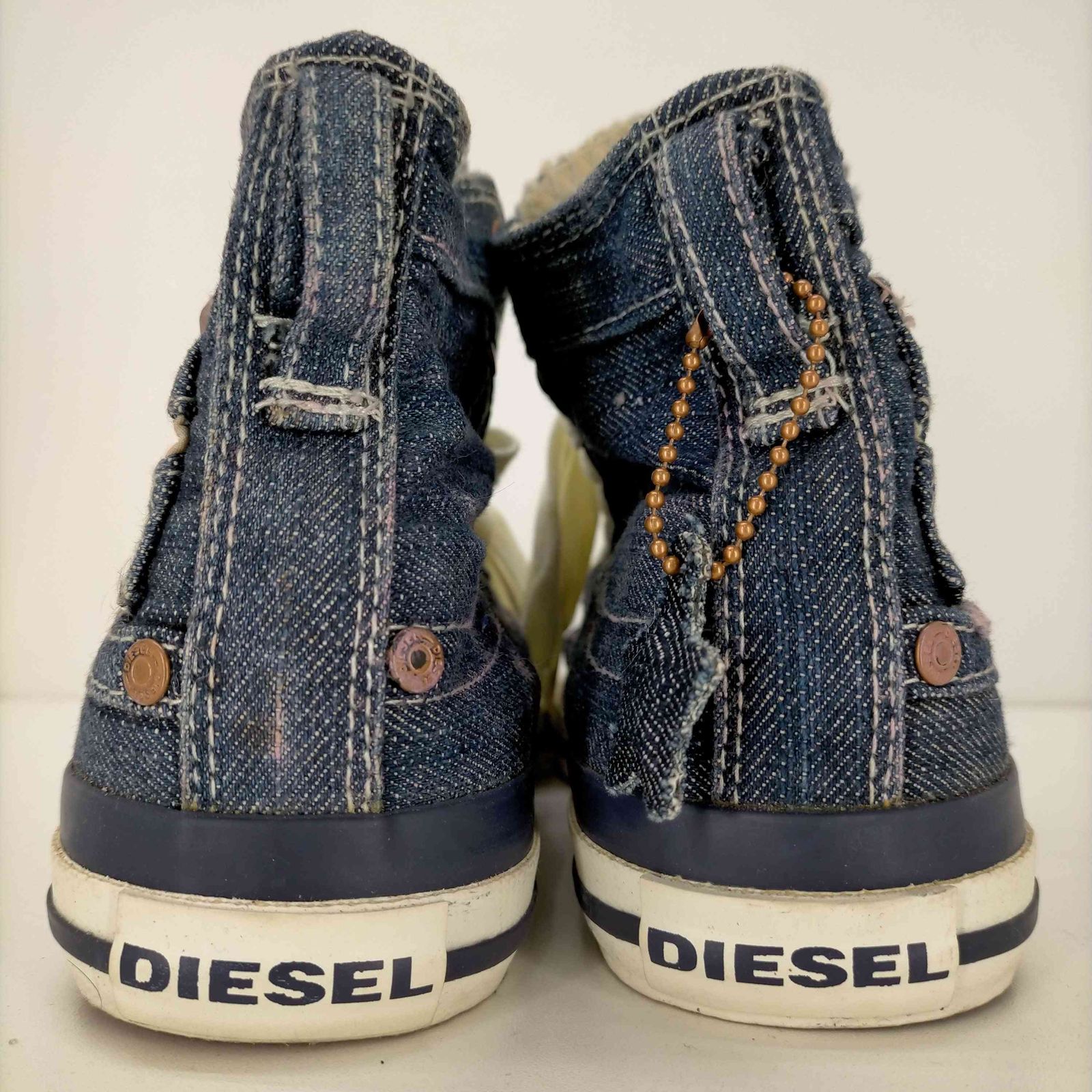 ディーゼル DIESEL デニムハイカットスニーカー レディース JPN：23 