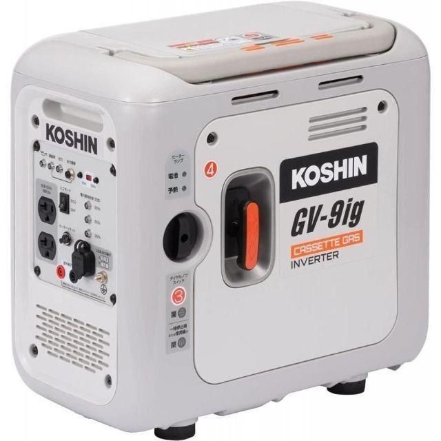 工進 カセットガス インバーター発電機 GV-9ig