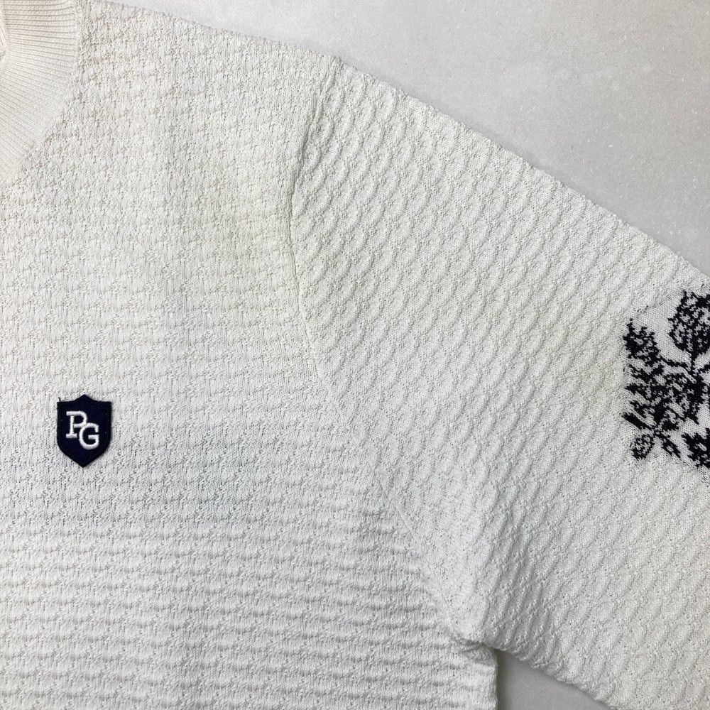 PEARLY GATES ホワイト セーター サイズ：4 PEARLY GATES パーリー