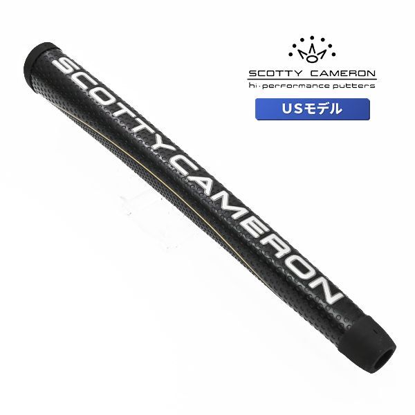 スコッティキャメロン マタドール ブラック シルバーロゴ ミッドサイズ パター グリップ 102664 Scotty Cameron Matador Putter Grip MID black キャメロン 純正