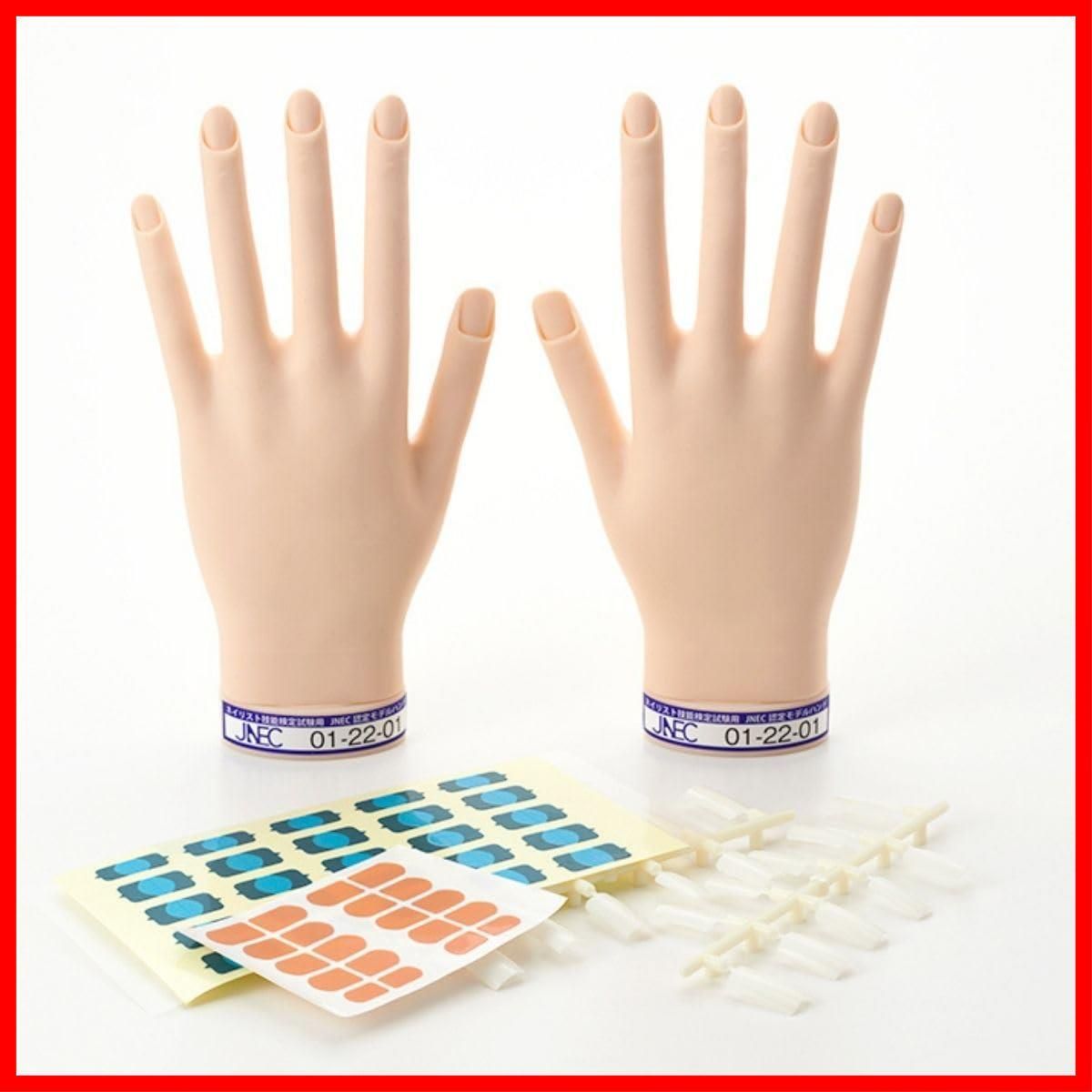 在庫処分】セット STモデルハンド JNEC ネイリスト検定 認定