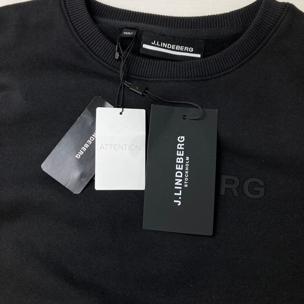 サイズ M J.LINDEBERG ジェイリンドバーグ スウェットトレーナー ブラック系 240101533165 ゴルフウェア レディース ストスト LLC-HASEGAWATOSO_COM