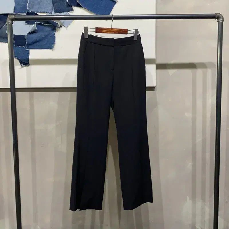 24 インチ SYSTEM システム レディース The HANDSOME 春 夏 スリット スラックス パンツ ズボン