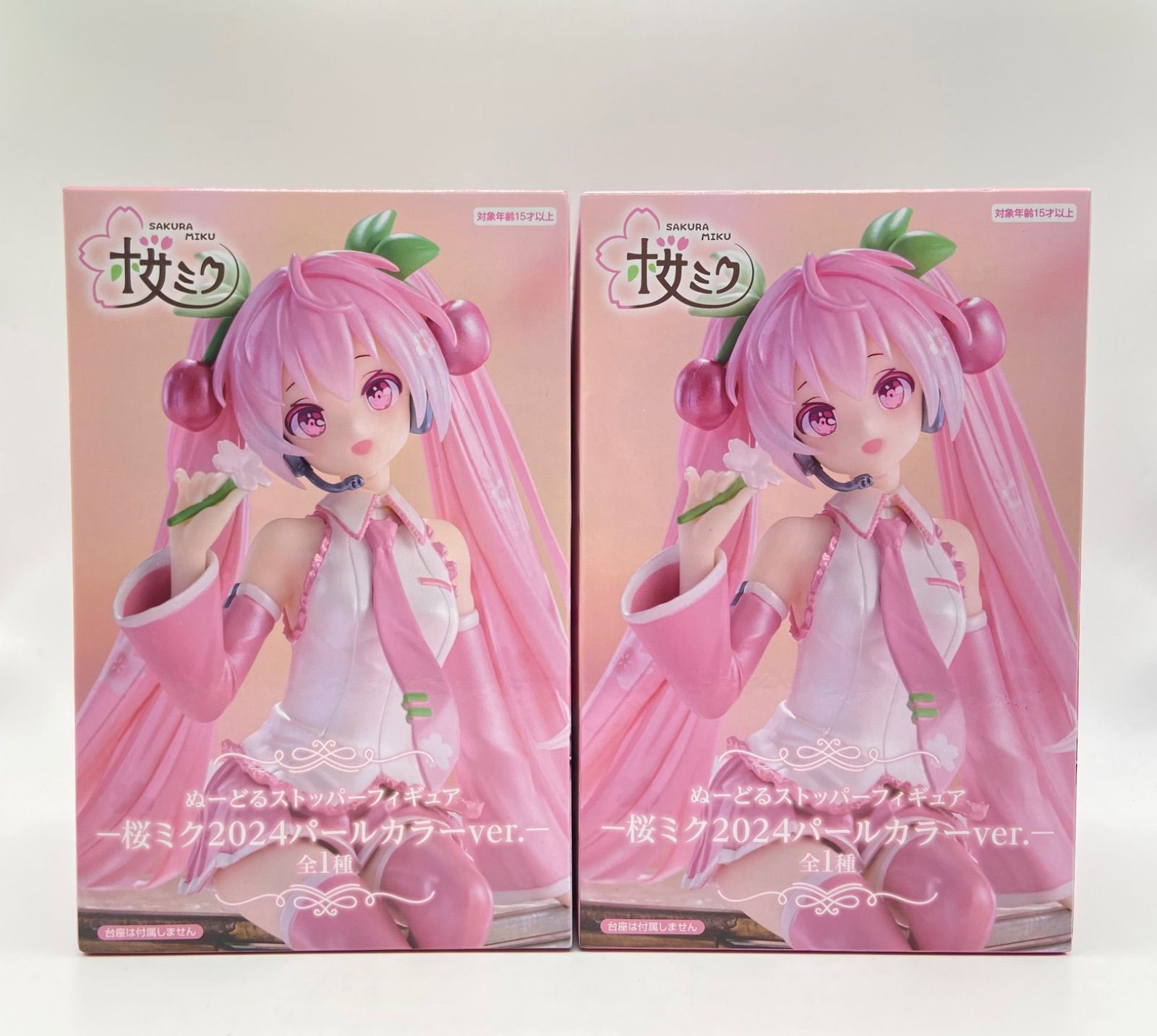 10個】ぬーどるストッパーフィギュア桜ミク2024パールカラーver.