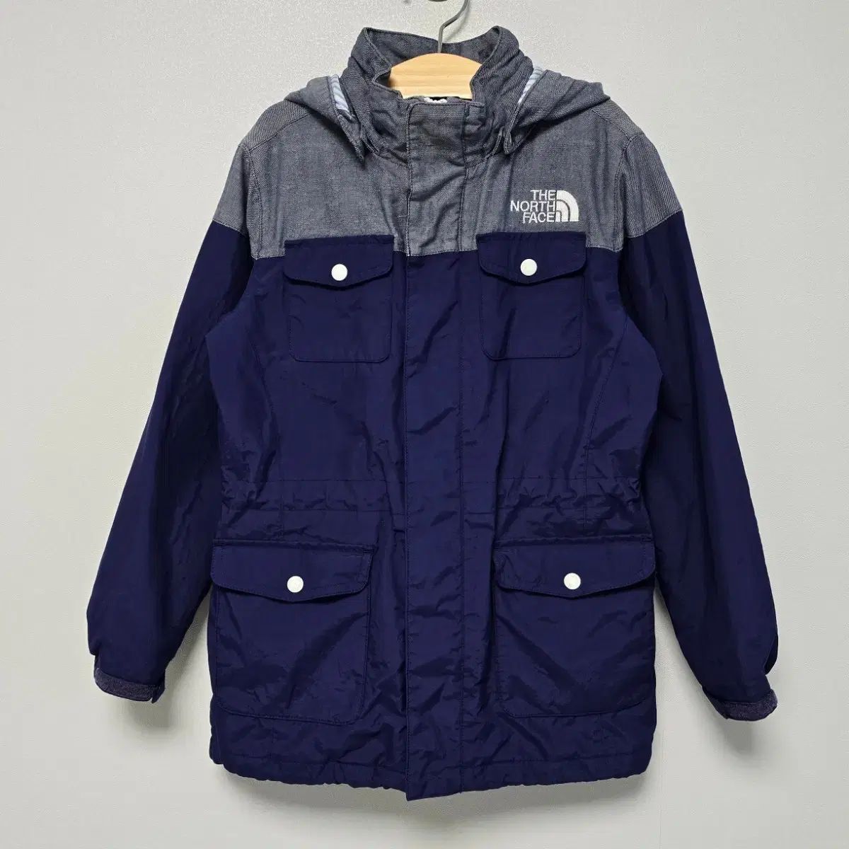 THE NORTH FACE ネイビー ジャケット 150 ノースフェイス リバーシブル