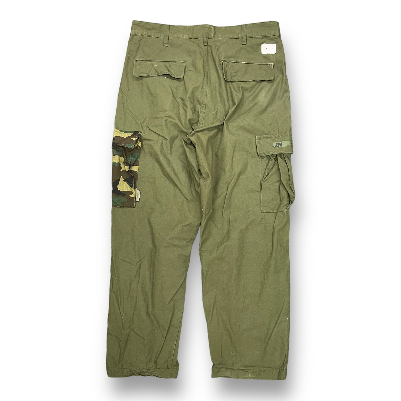 WTAPS 21AW JUNGLE STOCK TROUSERS COTTON RIPSTOP カーゴパンツ