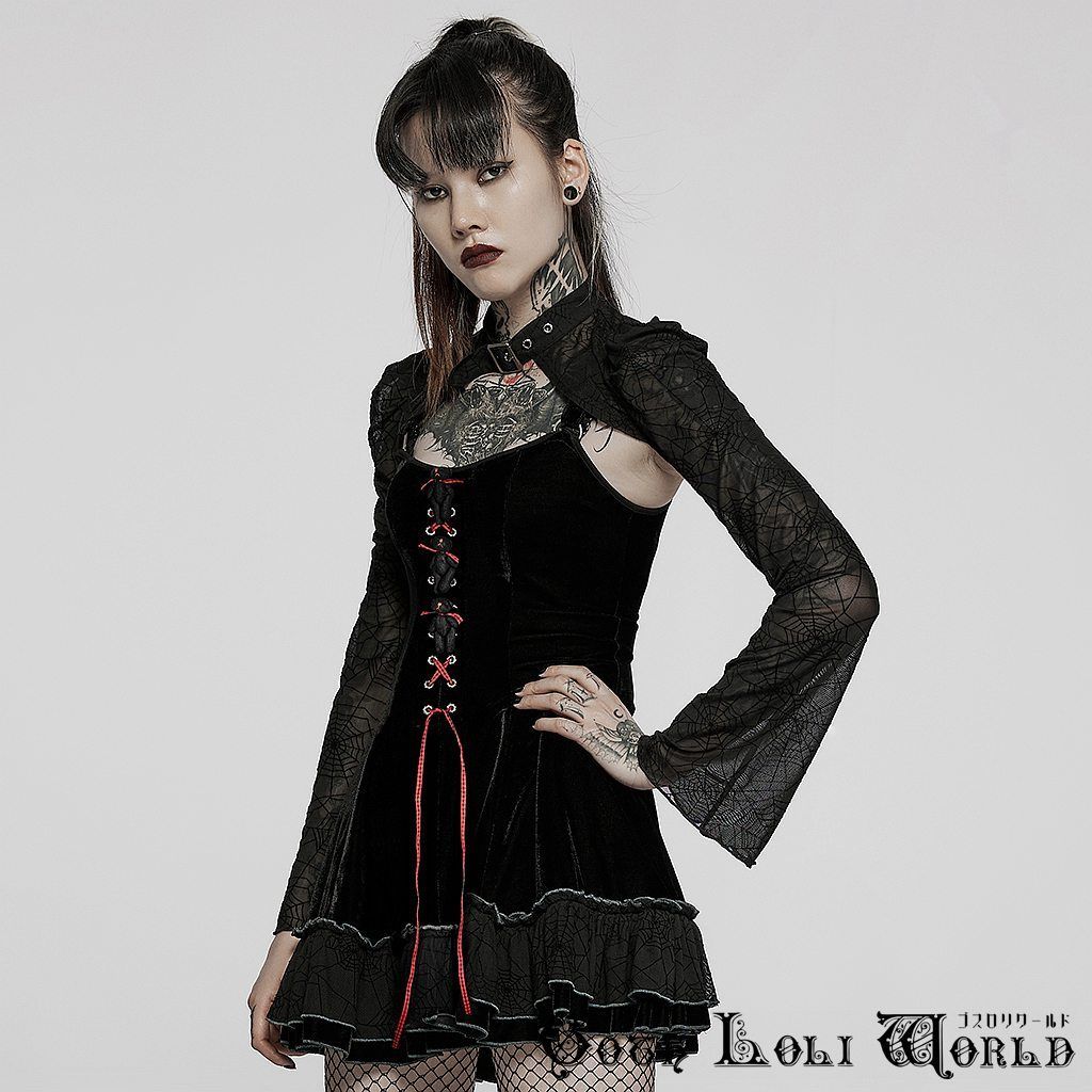 ◇GOUKU◇ゴウク ワンピースとボレロのセット◇ゴスロリ 和ゴス 和柄 桜の