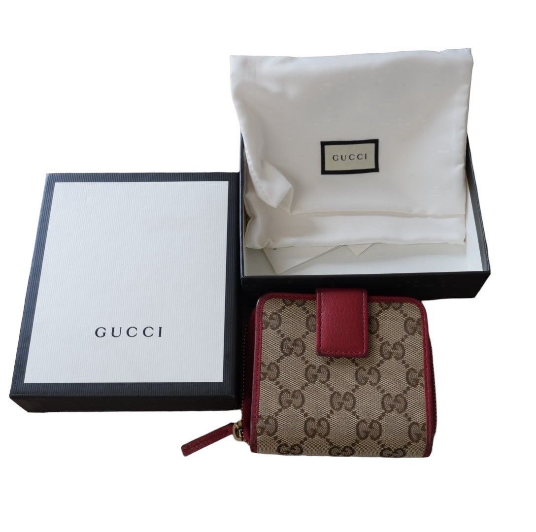 ☆超美品☆ グッチ レディース折財布 346056 - メルカリ 