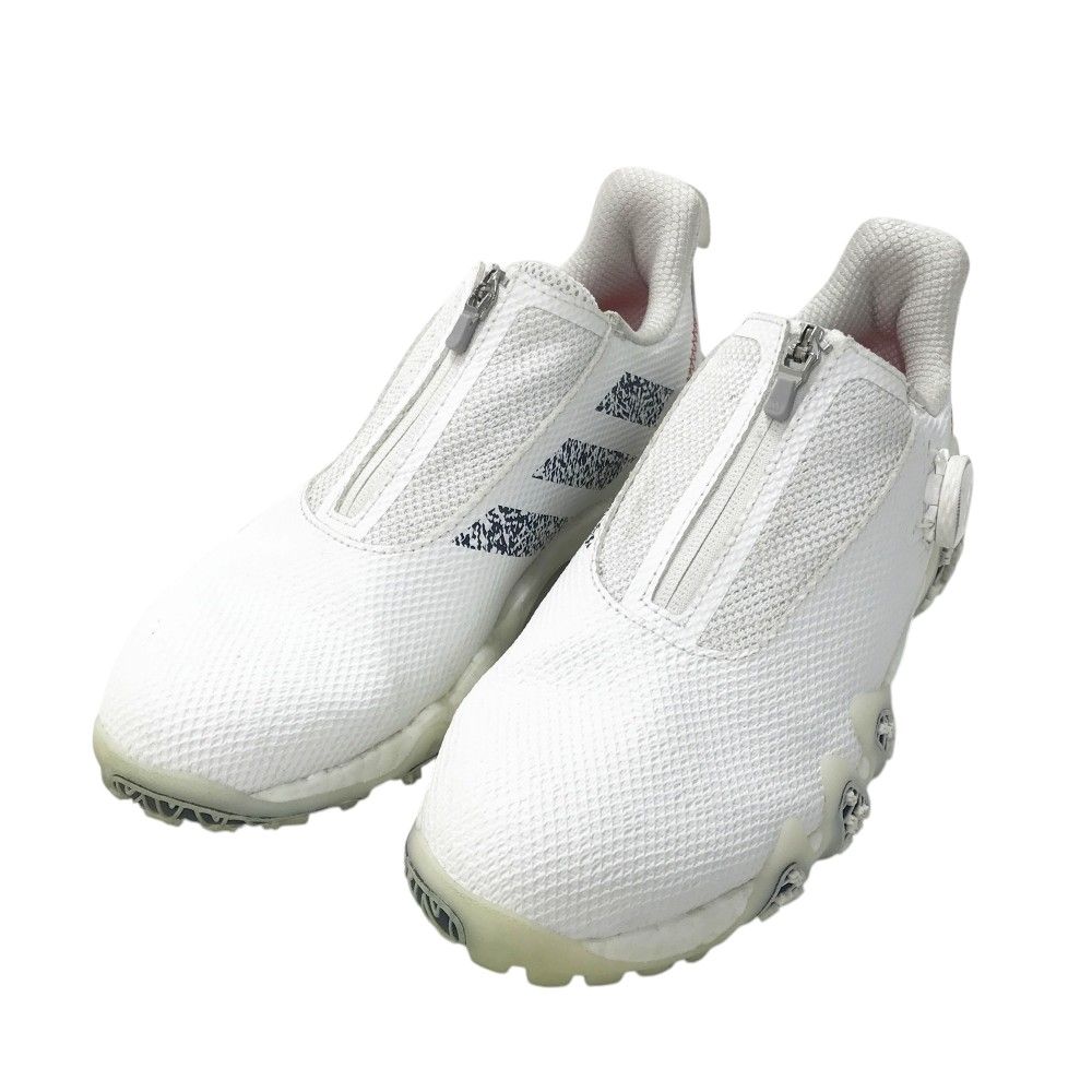 ADIDAS GOLF アディダスゴルフ IF1044 2025年モデル ゴルフシューズ コードカオス 22 BOA ホワイト系 25 240101523659 ゴルフウェア レディース ストスト