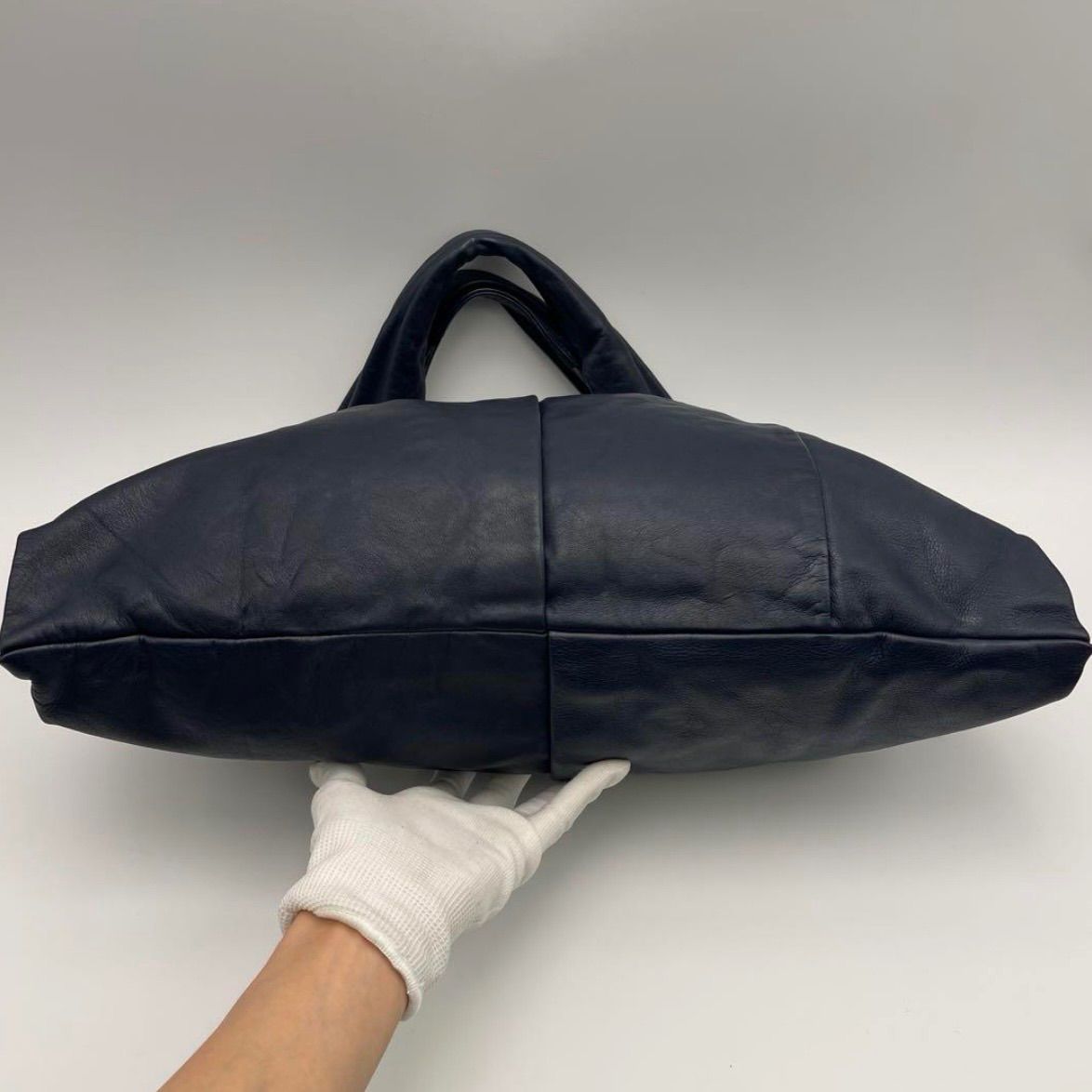 美品希少】genten ゲンテン MUSUBI (むすび) 完売品 ネイビー 美品希少】genten ゲンテン MUSUBI (むすび) 完売品 ネイビー