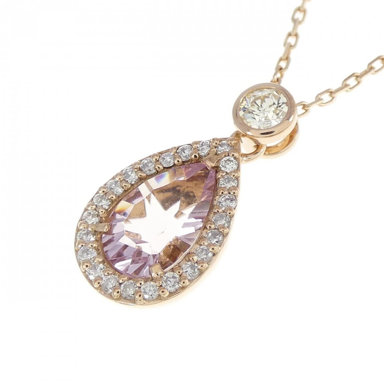 ヴェレッタ オッターヴァ ネックレス K18 ダイヤモンド 0.22ct