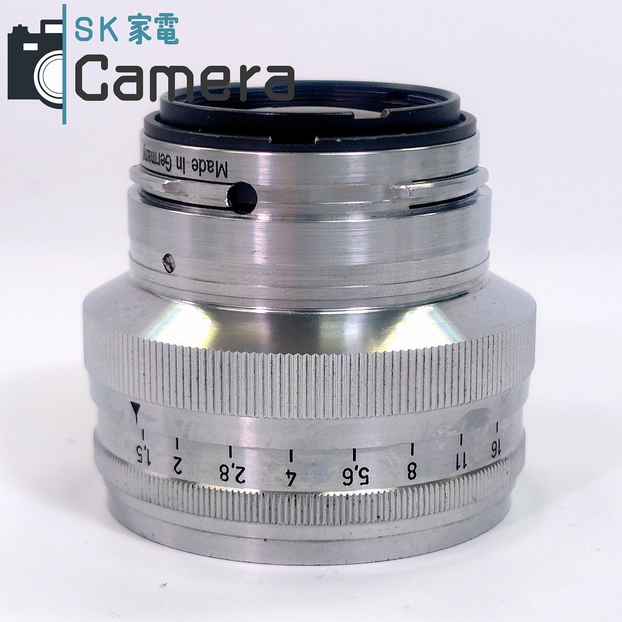 【中古】 CONTAX Sonnar 50ｍｍ F1.5 T Zeiss-Opton Cマウント コンタックス ゾナー 中古】 CONTAX Sonnar 50mm F1.5 T Zeiss-Opton Cマウント