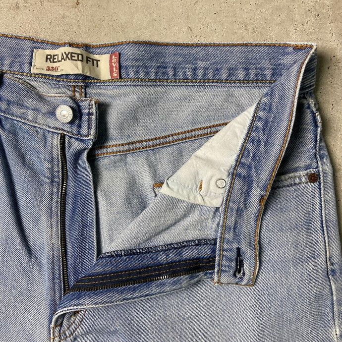 リーバイス Levi's 550 ワイドテーパードデニム　W36　バギー 00s Levi's 550 リーバイス ワイド テーパード バギー デニム