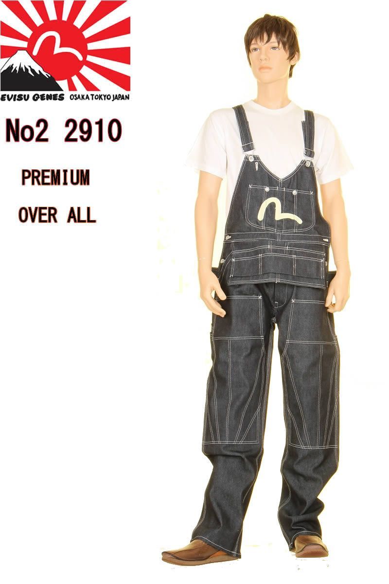 EVISU JEANS 2910 SPECIAL OVERALL オーバーオール エヴィス