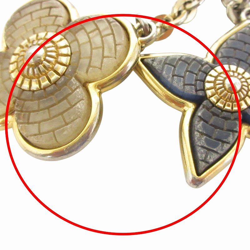 ルイヴィトン LOUIS VUITTON ビジューサック モザイク キーホルダー