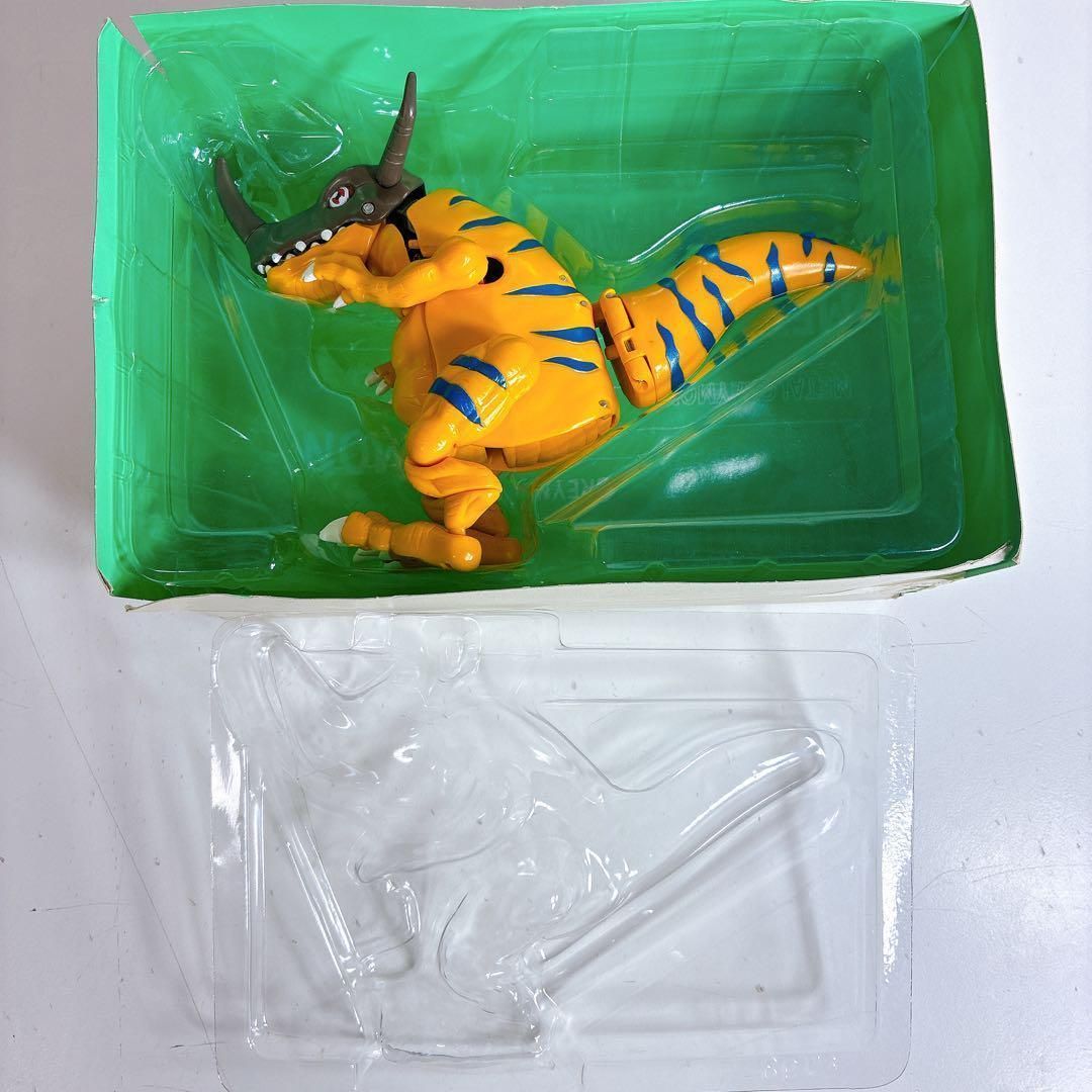 希少】超進化シリーズ デジモンアドベンチャー メタルグレイモン 箱