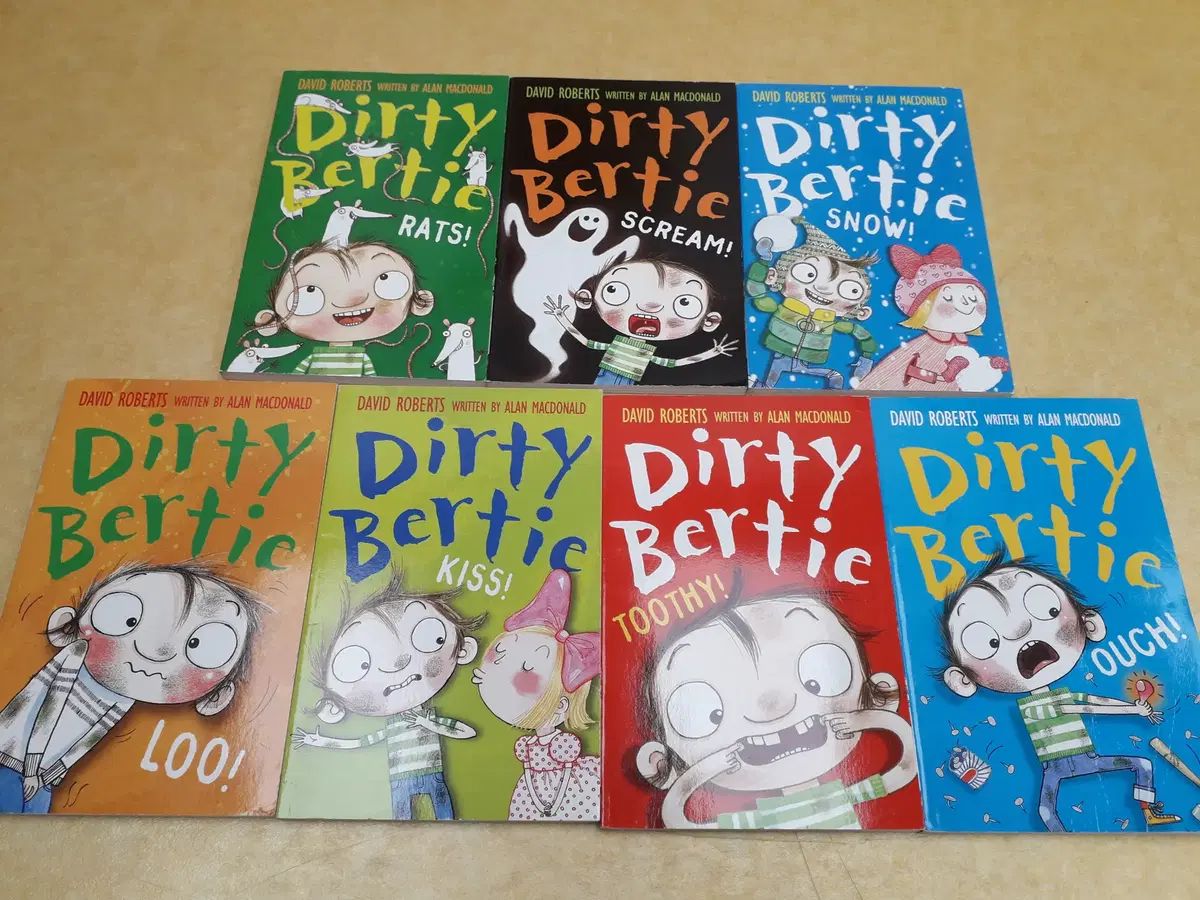 DIRTY BERTIE (けいれん バーティ) シリーズ
