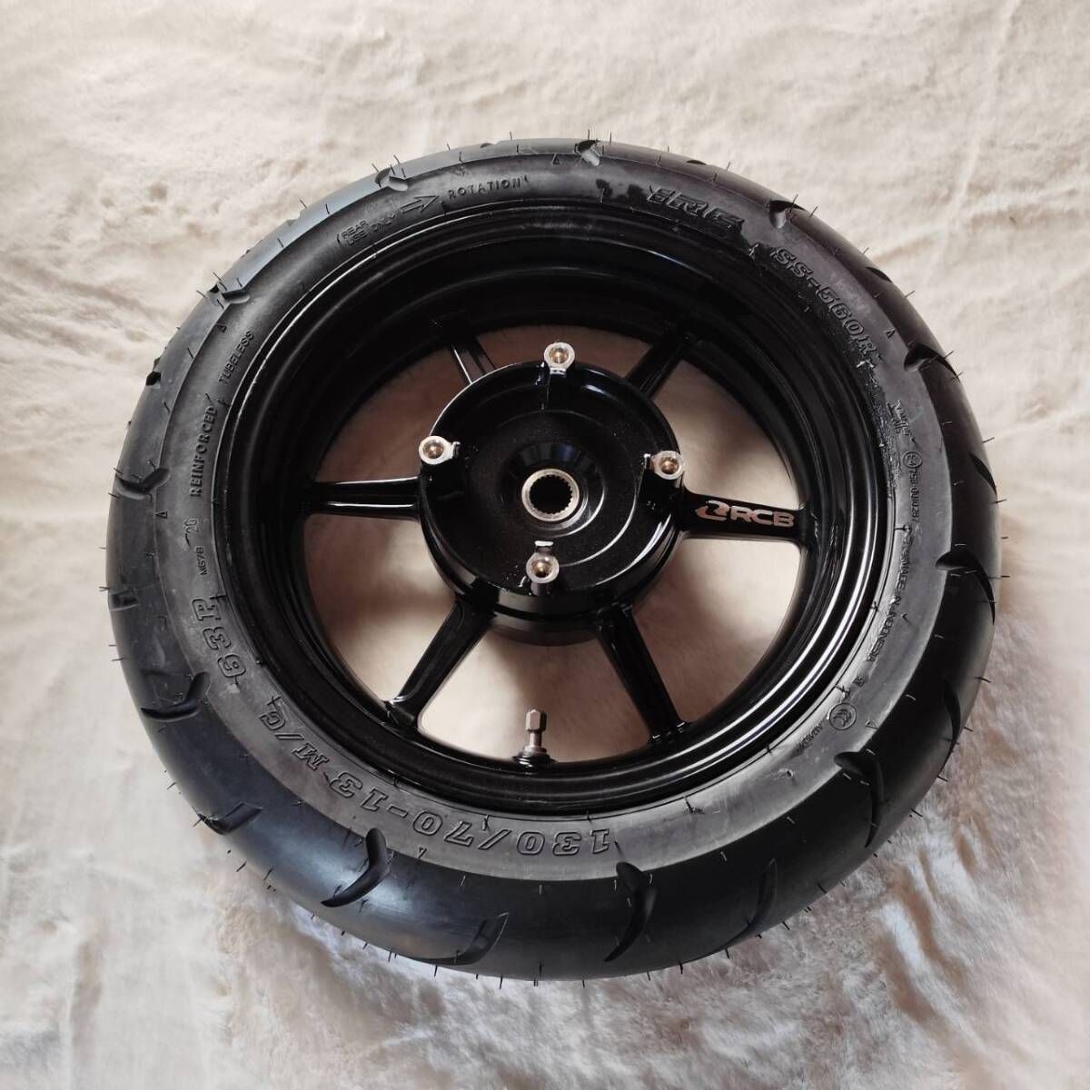 RCB ６スポークアルミホイール＆IRCタイヤセット