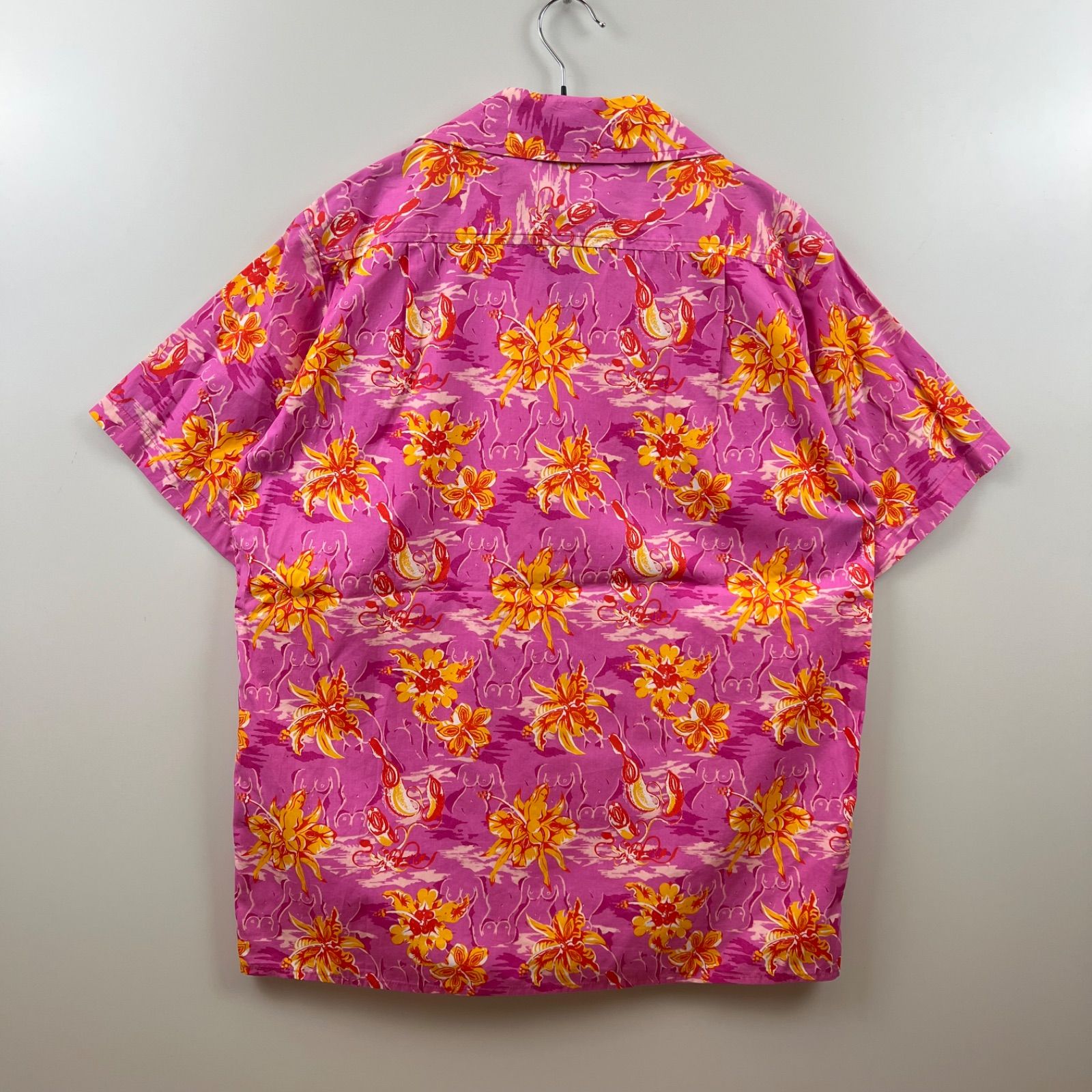 55DSL 00s Pandora erotic aloha shirts M ディーエスエル アロハ
