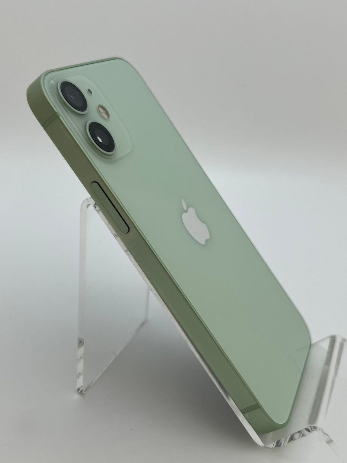 好品 iPhone 12 mini 128GB グリーン - SIMフリーモデル、元箱と充電 
