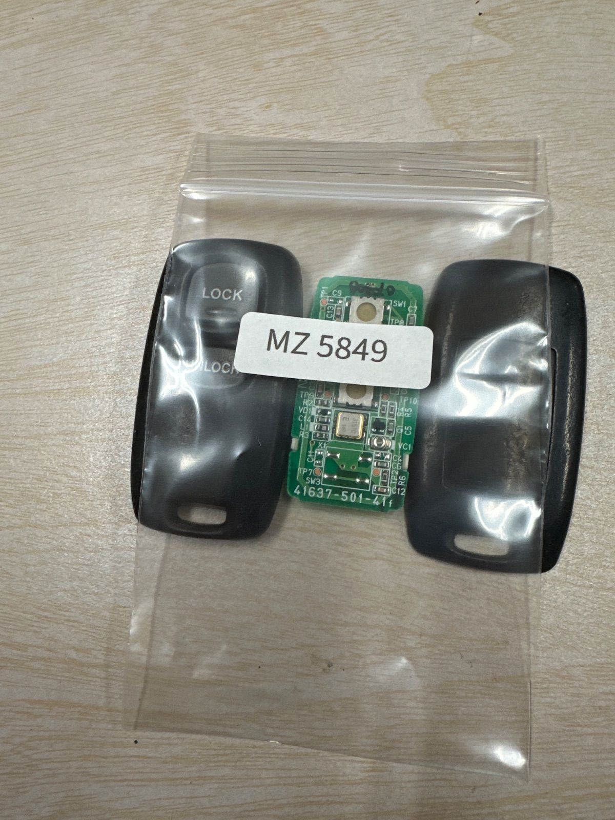 MZ5849 マツダ 41637-501-41 純正 キーレス リモコン 2ボタン RX