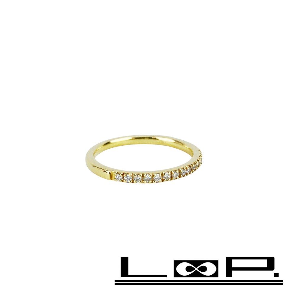 □美品□ ベルシオラ ダイヤモンド リング 指輪 アクセサリー イエロー  